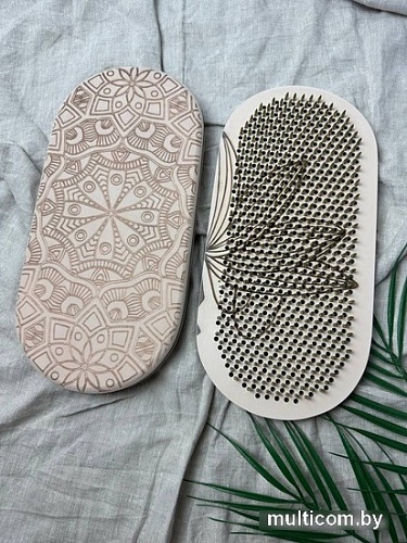 Доска садху Verbayoga KBF002 (beige, шаг гвоздей 8 мм)