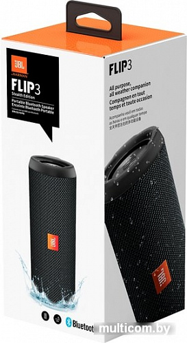 Беспроводная колонка JBL Flip 3 Stealth Edition