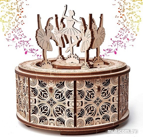 Сборная модель Wood Trick Танцующие балерины 1234-S8