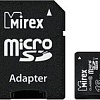Карта памяти Mirex microSDHC UHS-I (Class 10) 16GB + адаптер [13613-ADSUHS16]