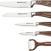 Набор ножей Mercury Haus Herzog HR-SND4W-BRN