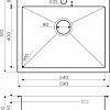 Кухонная мойка Omoikiri Akisame 59-GM