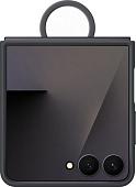 Чехол для телефона Samsung Ring Case для Samsung Galaxy Z Flip7 (черный)
