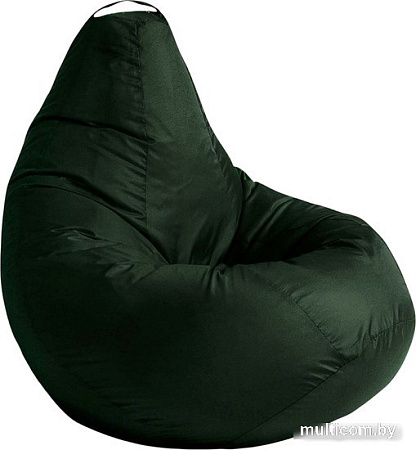 Кресло-мешок Kreslomeshki Груша Ekonom XL EG-110x80-Z (темно-зеленый)