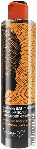 Шампунь Белита-М Для глубокого очищения волос С африканским черным мылом 250 г