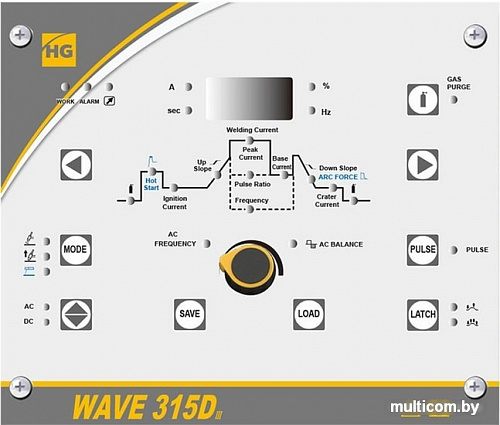 Сварочный инвертор HUGONG Wave 315D III AC/DC