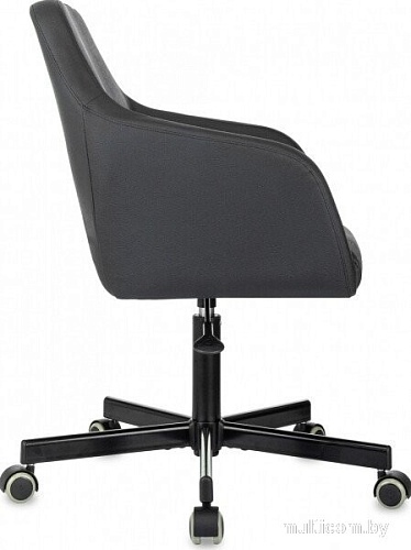 Офисное кресло Бюрократ CH-380M (черный экокожа)