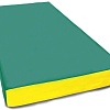 Cпортивный мат КМС №1 100x50x10 (зеленый/желтый)