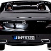 Легковой автомобиль Bburago Mercedes-Benz SLS AMG Cabrio 18-43035 (черный)