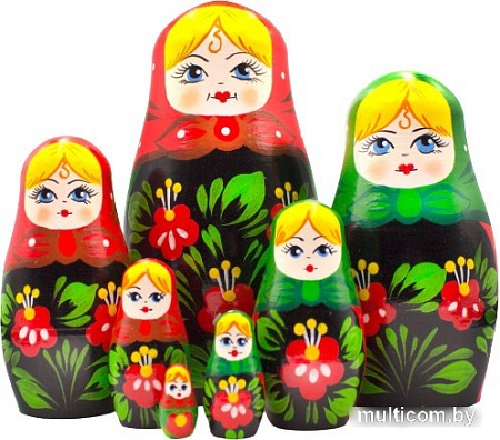 Развивающая игра Брестская Матрешка В винтажном стиле (набор 7 шт)