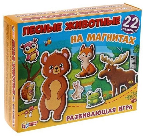 Развивающая игра Умные игры Лесные животные 4680107953964