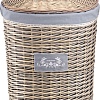 Корзина Natural House Лен EW-18L (серый)