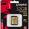 Карта памяти Kingston SDHC Ultimate UHS-I U1 (Class 10) 32GB (SDA10/32GB)