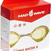 Очки для плавания Mad Wave Turbo Racer II (желтый)