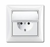 Розетка ABB Basic 55 2018-0-1505 (белый)