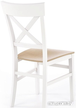 Стул Halmar Tutti (белый/дуб медовый)