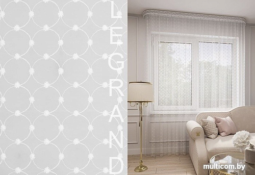 Тюль Legrand Ажур 3x2.6 м (белый)