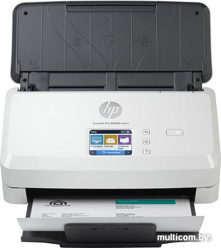 Сканер HP ScanJet Pro N4000 snw1 6FW08A