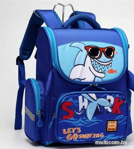 Школьный рюкзак Sun Eight SE-90005 (синий)