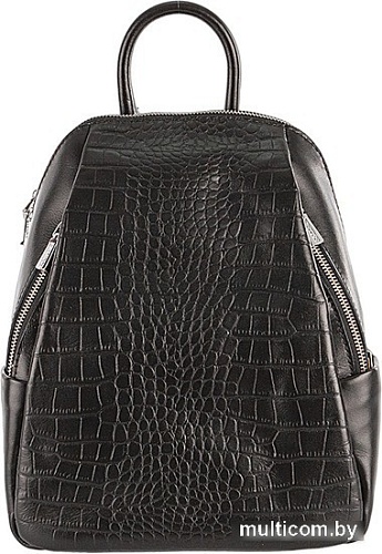 Городской рюкзак Poshete 892-H8179KSH-BLK (черный)