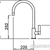 Смеситель Elleci Volta K96 Kera