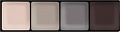 Палитра теней Lux Visage Glam Look (тон 5)