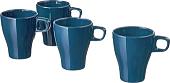 Набор кружек Swed House Kaffekopp MR3-36 (темно-бирюзовый)