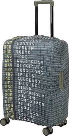 Чехол для чемодана Grott 210-LCS292-M-DCL (серый)