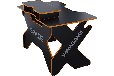 Геймерский стол VMM Game Space 120 Dark оранжевый BASE ST-1-BS-1-BOE-120SET