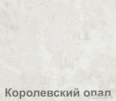 Угловая кухня Кортекс-мебель Корнелия Экстра 1.5x2.0м (белый/береза/королевский опал)