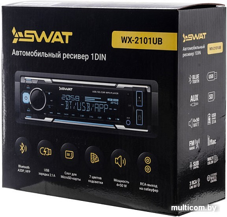 USB-магнитола Swat WX-2101UB