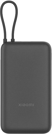 Внешний аккумулятор Xiaomi Power Bank PB2020MI 20000mAh (темно-серый, международная версия)