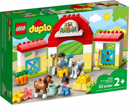 Конструктор LEGO Duplo 10951 Конюшня для лошади и пони