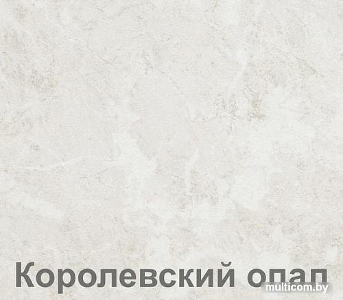 Угловая кухня Кортекс-мебель Корнелия Экстра 1.5x2.0м (белый/береза/королевский опал)