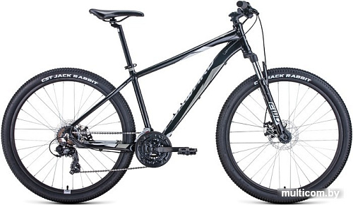 Велосипед Forward Apache 27.5 2.0 D р.17 2022 (черный/серый)