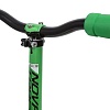 Самокат Novatrack Polis 160 Plasticnf 160PNF.POLIS.GN20 (черный/зеленый)