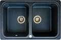 Кухонная мойка Gerhans C02 (черный)