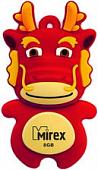 USB Flash Mirex DRAGON RED 8GB (13600-KIDDAR08)