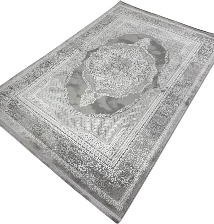 Radjab Carpet Афина Прямоугольник 1032A 12955RK (2.4x3.4, Grey/Cream)