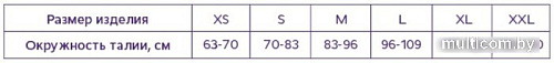 Корсет ортопедический пояснично-крестцовый Trives Т-1552 (S)