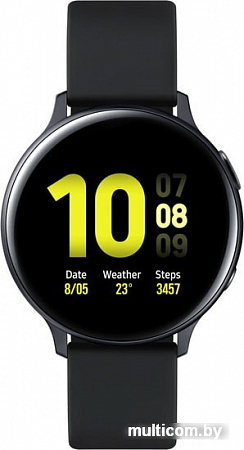 Умные часы Samsung Galaxy Watch Active2 44мм (2 браслета, лакрица)