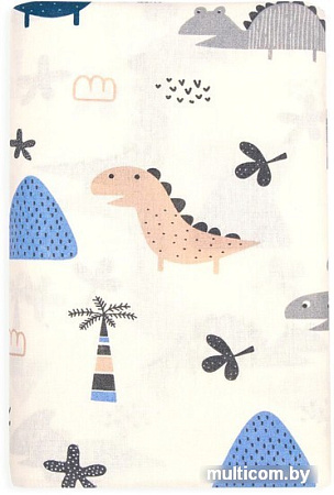 Постельное белье Amarobaby Little Dino AMARO-5202-LD (бежевый/синий)