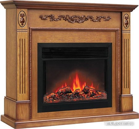 Каминокомплект Smolcom Soho MB/JUP/SYM26 с RealFlame Moonblaze Deluxe-S BL LT (дуб антик)