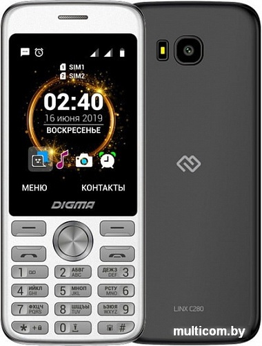 Мобильный телефон Digma Linx C280 (черный)