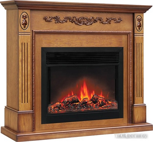 Каминокомплект Smolcom Soho MB/JUP/SYM26 с RealFlame Moonblaze Deluxe-S BL LT (дуб антик)