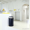 Brabantia Touch Bin 60 л (черный матовый/стальной)