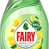 Средство для мытья посуды Fairy Platinum Лайм 430 мл