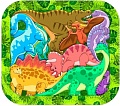 Мозаика/пазл Нескучные игры Динозавры