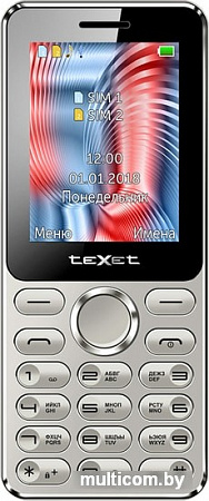 Мобильный телефон TeXet TM-212 (серый)