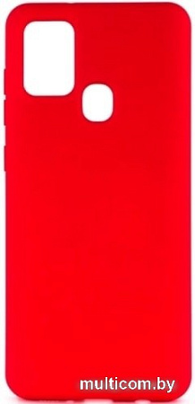 Чехол для телефона Case Cheap Liquid для Samsung Galaxy A21s (красный)